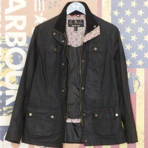Barbour Black Jacket